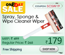Spray, Sponge & Wipe Cleaner Wiper