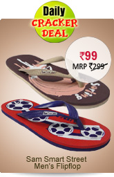 Sam Smart Street Men's Flipflop Rs. 99/-