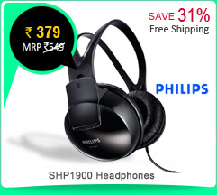 Philips SHP1900 Indoor Corded Headphones Rs. 379/-