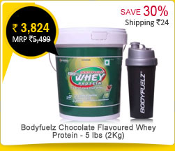 Bodyfuelz Chocolate Flavoured Whey Protein - 5 lbs (2Kg) Rs. 3,824