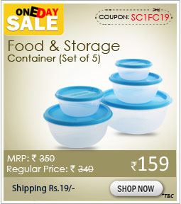 Food & Storage Container (Set Of 5)