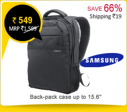 Samsung Back-pack case up to 15.6"