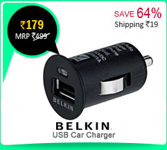 Belkin USB Car Charger