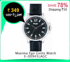 Maxima Ego Gents Watch E-00945LAGC