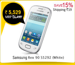 Samsung Rex 90 S5292 (White)