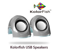 Kolorfish S630 USB Speakers (Grey)