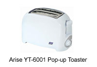Arise YT-6001 Pop-up Toaster