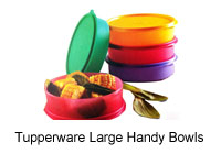 Tupperware Large Handy Bowls - Set of 5
