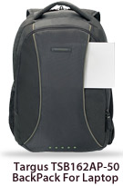 Targus TSB162AP-50 Incognito 15.6inch BackPack For Laptop 