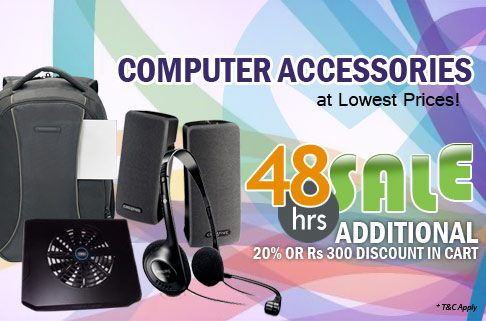 48hrs sale on Computer Accessories , additional 20% off