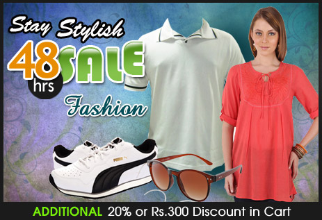 48hrs sale on Fashion Stay Stylish, additional 20% off