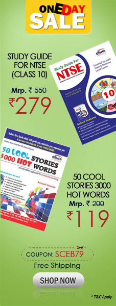 Educational books 
        50 Cool Stories 3000 Hot Words (Vocabulary For GRE/ MBA/ SAT),Study Guide for NTSE (Class 10)