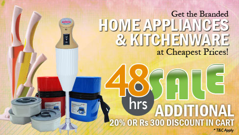 48hrs sale on Home Appliances & Kitchenware , additional 20% off