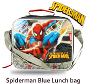 Spiderman Blue Lunch bag