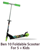 Ben 10 Foldable Scooter For 5 + Kids