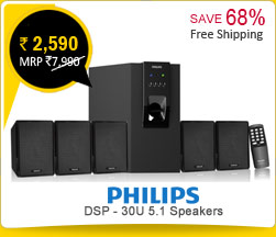 Philips DSP - 30U 5.1 Speakers