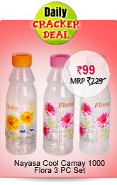 Nayasa Cool Camay 1000 Flora 3 PC Set