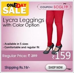 Lycra Leggings with Color Option