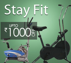 Stay Fit Upto Rs. 1,000 off