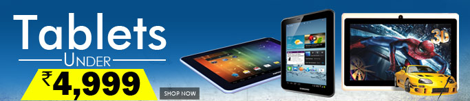 Tablets Under RS. 4999