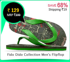 Fido Dido Collection Men's Flipflop Rs. 129