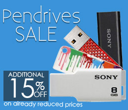 Pendrives Sale Additional 15% off on Already Reduced Prices