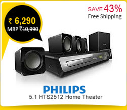 Philips 5.1 HTS2512 Home Theater Rs. 6,290