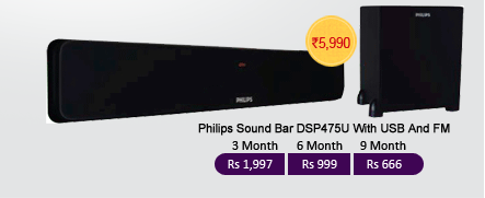 Philips Sound Bar DSP475U With USB And FM