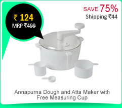 Annapurna Dough and Atta Maker with Free Measuring Cup