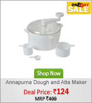 Annapurna Dough and Atta Maker with Free Measuring Cup