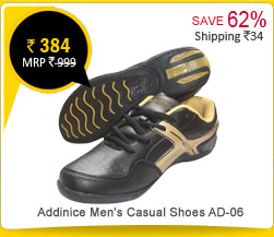 Addinice Men's Casual Shoes AD-06 Rs. 384