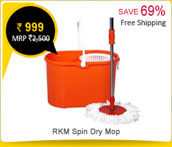 RKM Spin Dry Mop Rs. 999