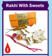 Rakhi with Sweets