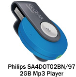 Philips SA4DOT02BN/97 2GB Mp3 Player
