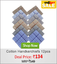 Pack of 12 Colored 100% Cotton Handkerchiefs