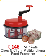 Chop N Churn - Multifunctional Food Processor