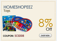 HOMESHOPEEZ 8% discount