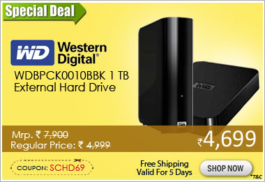 Western Digital WDBPCK0010BBK 1 TB External Hard Drive