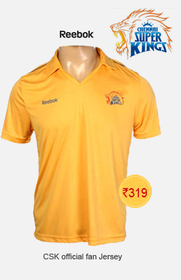 CSK official fan Jersey