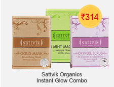 Sattvik Organics Instant Glow Combo