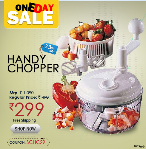 One Day Deal, Handy Chopper just rs 299/-