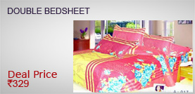 Beautiful Printed Double BedSheet