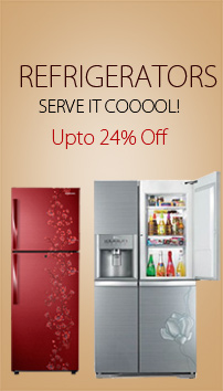 Refrigerators upto 24% off