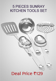 5 pieces Sunray Kitchen Tools Set