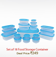 Set of 18 Food Storage  Container Set