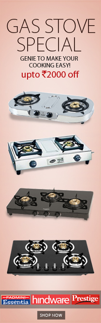 Gas Stove Special upto Rs. 2000 off