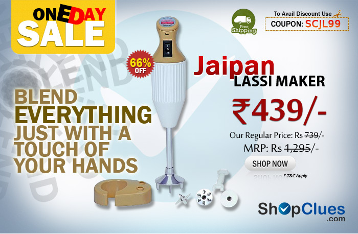 Jaipan Lassi Maker Rs.439/- with Free Shipping