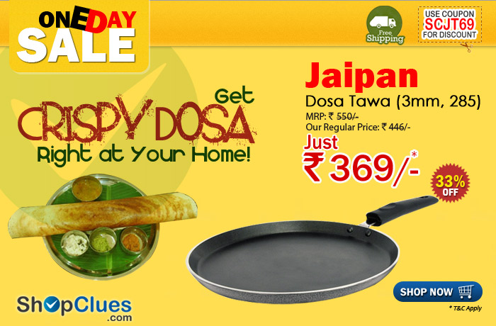 jaipan Dosa tawa  just Rs 369/- with Free Shipping