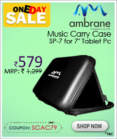 Ambrane Music Carry Case SP-7 for 7" Tablet PC