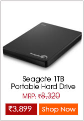 Seagate Backup Plus Slim  1TB Portable External Hard Drive